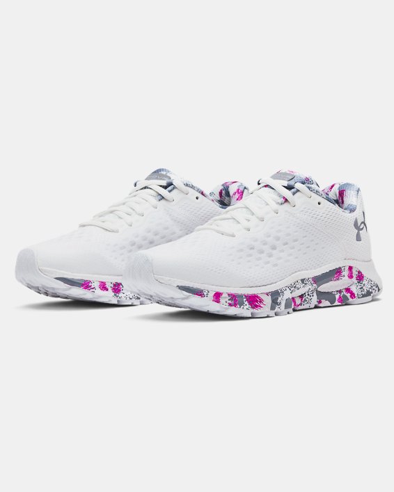 Women's UA HOVR™ Infinite 3 HS Running Shoes, White, pdpMainDesktop image number 3